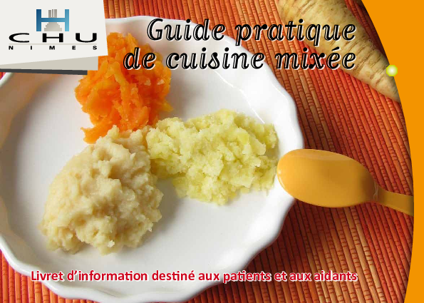 Première page du Guide pratique de cuisine mixée