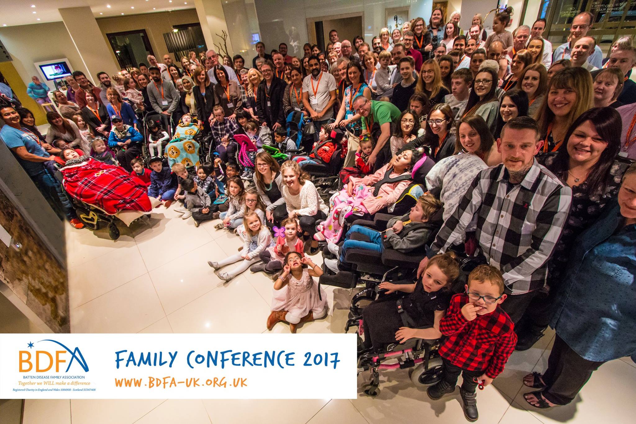 Participants à la BDFA Family 
Conference de 2017